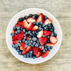 Mixed Berry Salad - fruit from here!