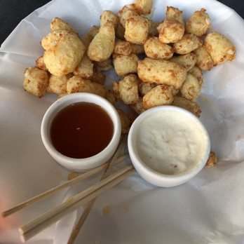 Yard House - The Wisconsin cheese curds are AMAZING, simply perfect combination and surprisingly filling! Definitely a must try - New American Near Me - Boca Raton, Florida Yard House - The Wisconsin cheese curds are AMAZING, simply perfect combination and surprisingly filling! Definitely a must try - New American Near Me - Boca Raton, Florida
