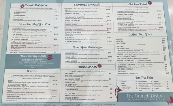 Menu photo 1 The Brunch District Colleyville, TX Menu photo 1 The Brunch District Colleyville, TX