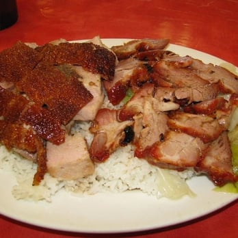 Cheung Hing Restaurant - Rice plate with BBQ and Roast Pork - Chinese Near Me - San Francisco, California Cheung Hing Restaurant - Rice plate with BBQ and Roast Pork - Chinese Near Me - San Francisco, California