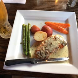 Spicy Olive Bar and Grille - The salmon was excellent