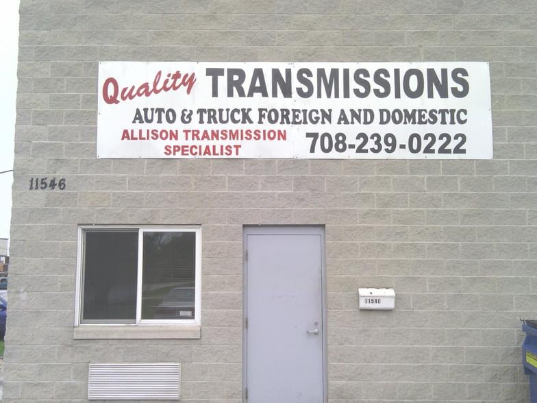 QUALITY TRANSMISSION REBUILDERS Updated August 2024 5832 W 118th St, Alsip, Illinois