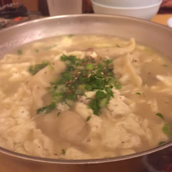 Korea House - Dumpling and rice cake soup - Korean Near Me - Austin, Texas Korea House - Dumpling and rice cake soup - Korean Near Me - Austin, Texas
