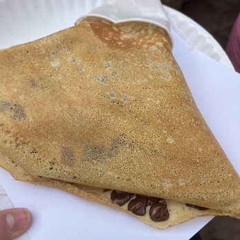 Crepes A La Cart Kitchen - Funky French Monkey Crepe- Delicious!! - Creperies Near Me - Breckenridge, Colorado