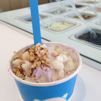 SweetSnow - Taro with mochi, almonds and condensed milk. - Desserts Near Me - Northridge, California SweetSnow - Taro with mochi, almonds and condensed milk. - Desserts Near Me - Northridge, California