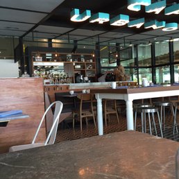 View of the beverage bar. View of the beverage bar.