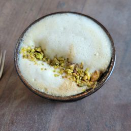 Pistachio latte Pistachio latte