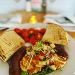 Georges Place West - Haloumi and Loukaniko