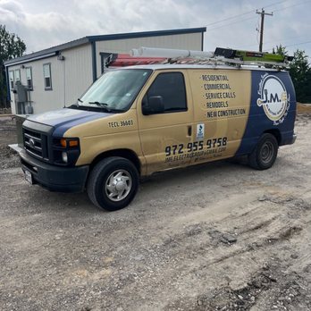 JME Electric Group - Company van - Electricians Near Me - Wylie, Texas