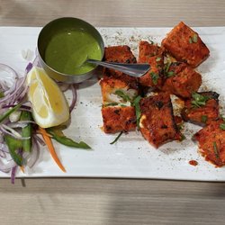 The RockFort - Achari fish tikka (halibut) ($17.95)