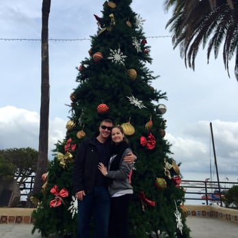 Snug Harbor Inn - Holiday decorations. The big Christmas tree is right outside the hotel! - Hotels Near Me - Avalon, California Snug Harbor Inn - Holiday decorations. The big Christmas tree is right outside the hotel! - Hotels Near Me - Avalon, California