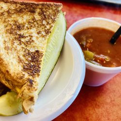 The Soup Kitchen - Grilled Cheese & Veggie Soup