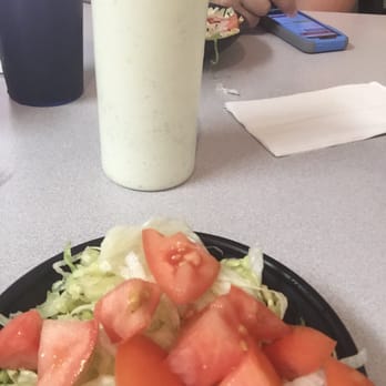 Boomarang Diner - Salad with homemade ranch, drown it if you want, they leave the bottle. - Diners Near Me - Enid, Oklahoma Boomarang Diner - Salad with homemade ranch, drown it if you want, they leave the bottle. - Diners Near Me - Enid, Oklahoma