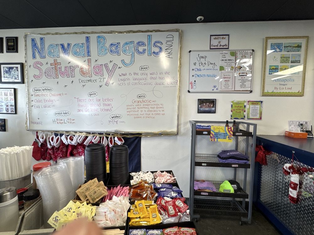 Naval Bagels Logo