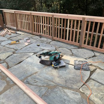 Felix landscaping and clean services - a deck being installed - Landscaping Near Me Felix landscaping and clean services - a deck being installed - Landscaping Near Me
