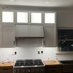 Bertos Handyman Services - Kitchen Renovation with custom lighting
