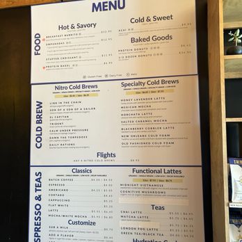Trident Coffee - Menu - Coffee & Tea Near Me - Coronado, California Trident Coffee - Menu - Coffee & Tea Near Me - Coronado, California
