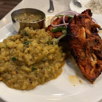 Rasoi - chicken tandoori with potato masala side - Indian Near Me - Pawtucket, Rhode Island Rasoi - chicken tandoori with potato masala side - Indian Near Me - Pawtucket, Rhode Island