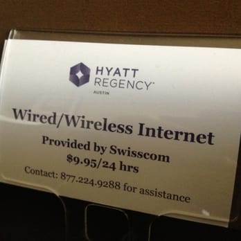 Hyatt Regency Austin - $9.95/day for Wi-Fi? You've got to be kidding. Even McDonalds has free Wi-Fi. What a ripoff. - Hotels Near Me - Austin, Texas Hyatt Regency Austin - $9.95/day for Wi-Fi? You've got to be kidding. Even McDonalds has free Wi-Fi. What a ripoff. - Hotels Near Me - Austin, Texas