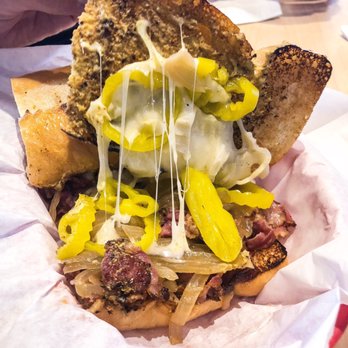 Board & Brew - Gooey pastrami bliss - Sandwiches Near Me - Tustin, California Board & Brew - Gooey pastrami bliss - Sandwiches Near Me - Tustin, California