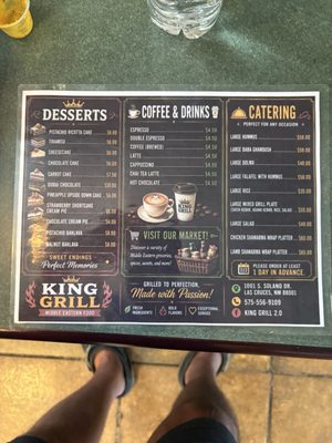 Menu photo 1 King Grill Las Cruces, NM Menu photo 1 King Grill Las Cruces, NM
