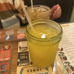 Fresh orange juice