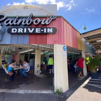 Rainbow Drive-In - Outside - Hawaiian Near Me - Honolulu, Hawaii