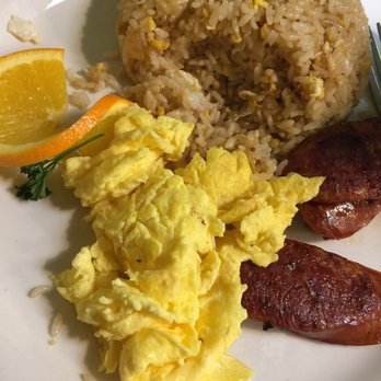 Scramblers Cafe - Portuguese sausage breakfast combo - Breakfast & Brunch Near Me - Norco, California