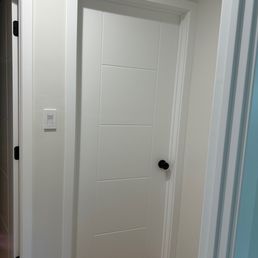My interior doors are all flawlessly painted and look brand new!
