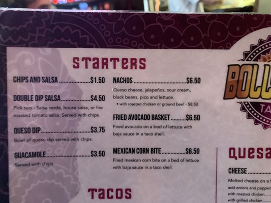 Menu photo 4 Bollywood Tacos Milledgeville, GA