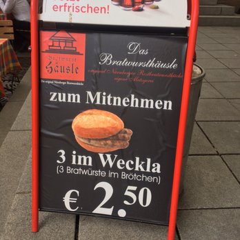 Bratwursthäusle - German Near Me - Nuremberg, BY