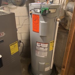 New Installed Water Heater New Installed Water Heater
