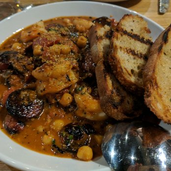 Trust - Shrimp + sausage. Excellent smokey goodness! - New American Near Me - San Diego, California Trust - Shrimp + sausage. Excellent smokey goodness! - New American Near Me - San Diego, California