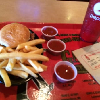 Gates Bar-B-Q - Beef on bun with fries - Barbeque Near Me - Independence, Missouri