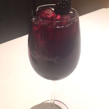 Bonefish Grill - Blackberry Sangria was great! - Seafood Near Me - Orlando, Florida Bonefish Grill - Blackberry Sangria was great! - Seafood Near Me - Orlando, Florida