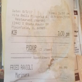 Vita Bella Pizza - not a busy time of day - Italian Near Me - Plainfield, Illinois Vita Bella Pizza - not a busy time of day - Italian Near Me - Plainfield, Illinois