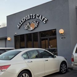 All Sports Cafe - The entrance.
