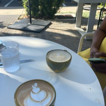 Dandelion Cafe - Pumpkin spice latte and caffe au lait - Coffee & Tea Near Me - Houston, Texas
