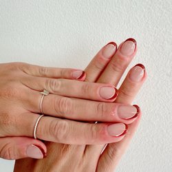 Lux Nails - Colored French