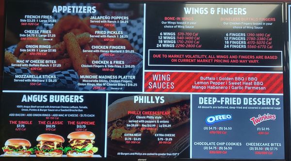 Menu photo 5 Fat Shack Orlando, FL