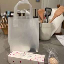 a bag of french pastries a bag of french pastries