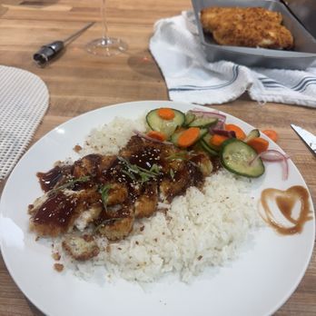 Twisted Fork Culinary Classroom - Japanese Chicken Katsu - Cooking Classes Near Me - Panama City, Florida Twisted Fork Culinary Classroom - Japanese Chicken Katsu - Cooking Classes Near Me - Panama City, Florida