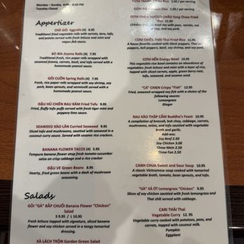 Thuyen Vien - Menu - Vegan Near Me - Anaheim, California Thuyen Vien - Menu - Vegan Near Me - Anaheim, California