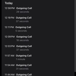 Call log