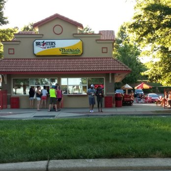 Bruster's Real Ice Cream - drive-thru on the left, everything else to the right - Ice Cream & Frozen Yogurt Near Me - Cornelius, North Carolina
