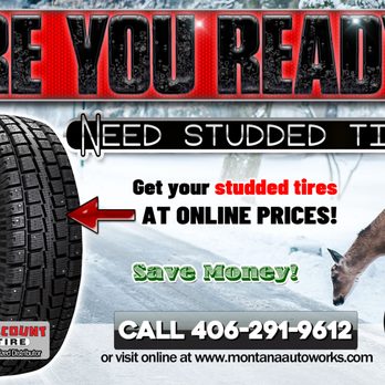 Montana Autoworks - Are you winter ready? Call us today! 406-291-9612. - Auto Repair Near Me - Libby, Montana Montana Autoworks - Are you winter ready? Call us today! 406-291-9612. - Auto Repair Near Me - Libby, Montana