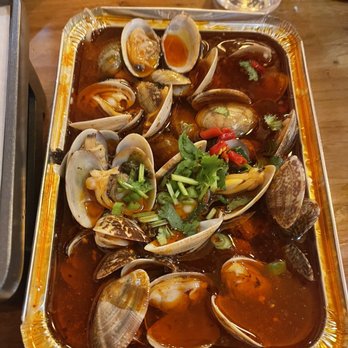 Dynasty BBQ - super spicy clams rice noodles - Chinese Near Me - Newark, California Dynasty BBQ - super spicy clams rice noodles - Chinese Near Me - Newark, California