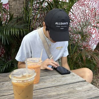 Spaddy's Coffee - Thai tea and cinnamon roll latte - Coffee & Tea Near Me - Tampa, Florida Spaddy's Coffee - Thai tea and cinnamon roll latte - Coffee & Tea Near Me - Tampa, Florida