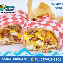 Luquillo Beach Bakery, Brunch & Lunch - BREAKFAST BURRITO OPTIONS