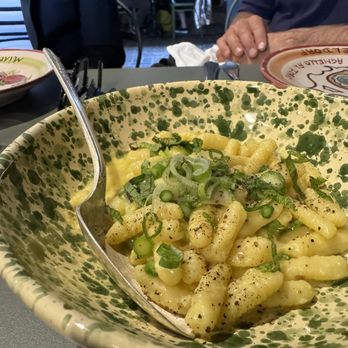 Lioness - Cavatelli Pasta, Saffron Butter, Asparagus, Spring Onion - Italian Near Me - Seattle, Washington Lioness - Cavatelli Pasta, Saffron Butter, Asparagus, Spring Onion - Italian Near Me - Seattle, Washington